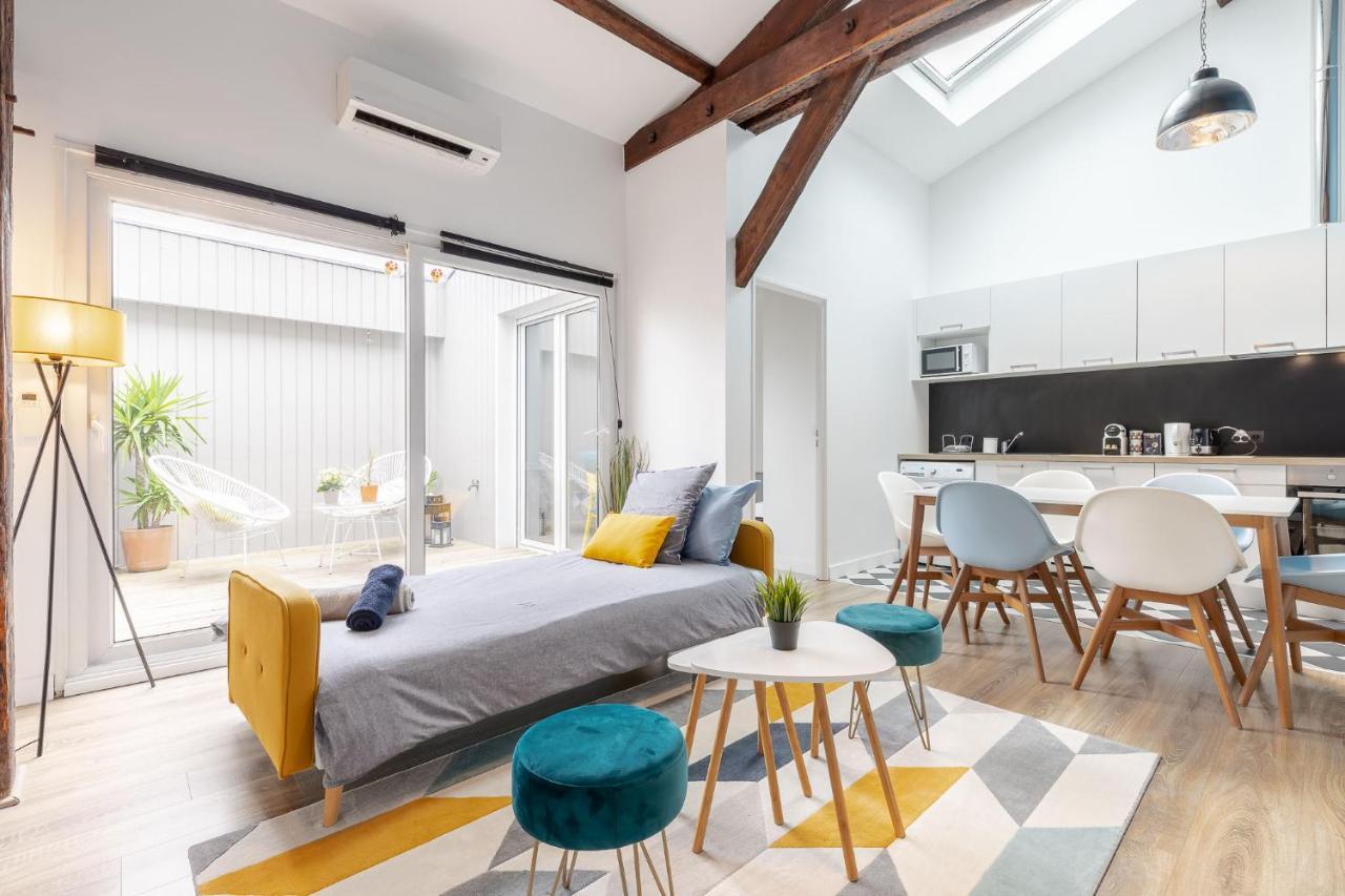 Aux Portes De Bordeaux Le Patio Samba Mindurguest Begles Ngoại thất bức ảnh